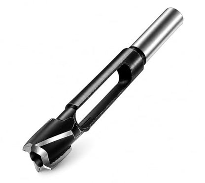 Wood Tenon Dowel Plug Cutter 3/8 Inch Tenon Cutter Plug Maker Woodworking Drill Bit - size: 3/8 in