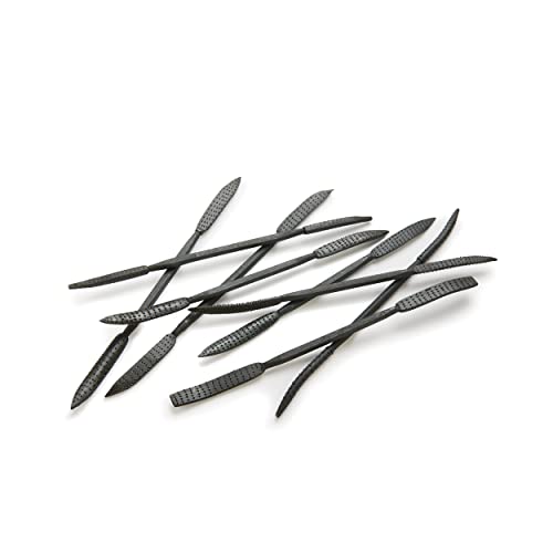 Woodriver Large Riffler Rasp Set - Coarse - 8-Piece