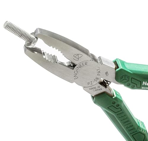 ENGINEER PZ-58 Screw Removal Pliers Stripped Screw Extractor - color: Green