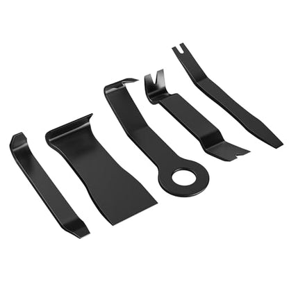 GOOACC 5PCS Auto Trim Removal Tool Kit Black - color: 5pcs Trim Removal Tool Black