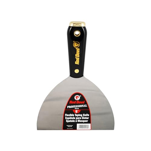 Red Devil 630-4218 Taping Knife Comfort Grip - size: 6 Inch