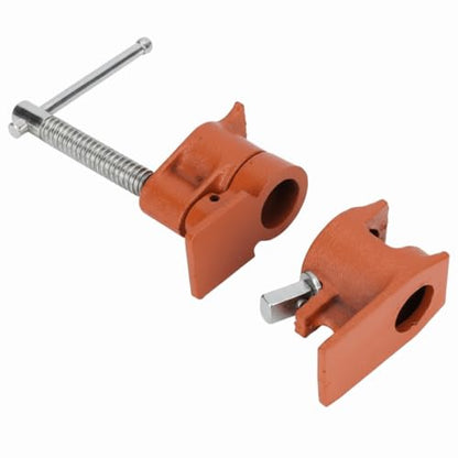 1/2 inch Pipe Clamp Jaws Vise Fixture Set Woodworking Tool Kit