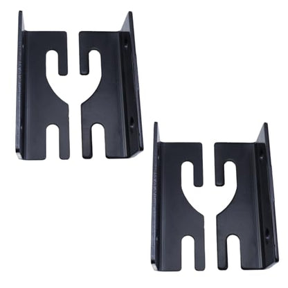 4-Piece Bed Railing Bracket Used to Connect Wood (3.94" Length) - size: 3.94"