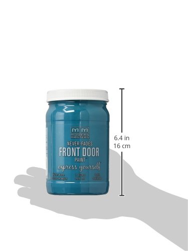 Modern Masters 296681 Front Door Paint, Quart, Satin Tranquil - color: Satin Tranquil