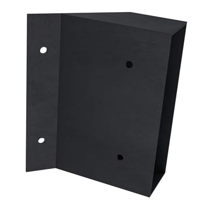 Steel 2x6 Pergola Angle Bracket for Adding Diagonal 2x6 Rafters to Corner/Triangle Pergolas