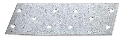 Alberts 333799 Perforated Plate Sendzimir-Galvanised 300 x 120 mm - size: 300 x 120 mm