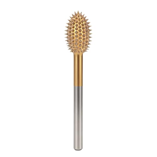 CAELUM Titanium-Coated Flame Carbide Rotary Burr, 1/8" Coarse Carving Kit - color: Titanium Coated Flame