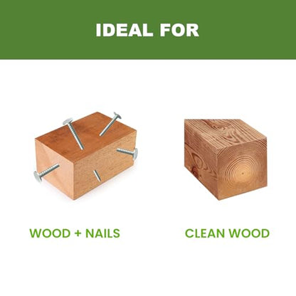 1/2” x 18” Long Drill Bits (2 Pack) Installer Drill Bit for Wood with Nails