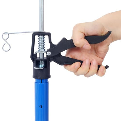 4 Pack Adjustable Support Pole, Steel 3rd Hand Support System for Installing Cabinets, Extends from 45 to 114 Inch with Carry Bag