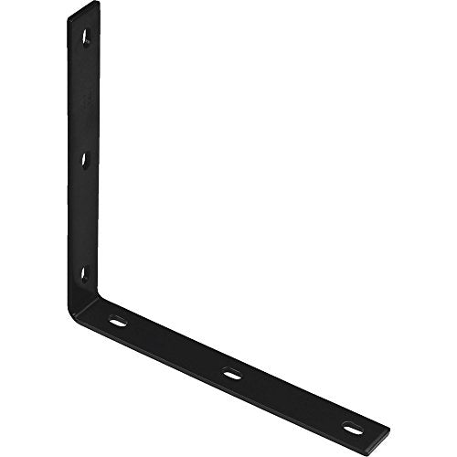 National Hardware N351-469 12.25 X 1.5 X 1/4 Black Corner Brace