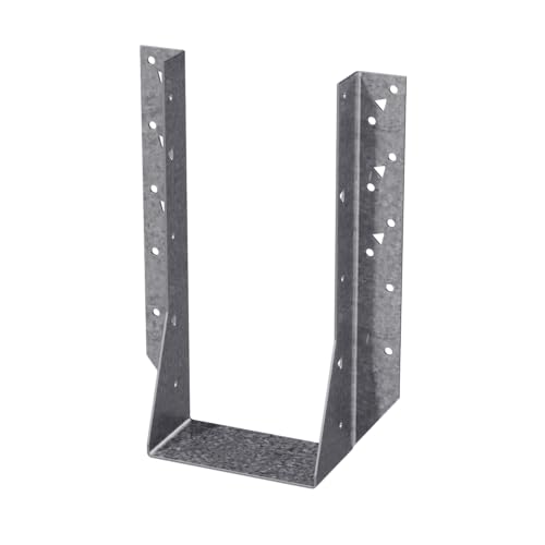 Simpson Strong-Tie HU212-3 HU Heavy Face-Mount Joist Hanger - for Triple 2x12 Base, 14-Gauge Zinc Galvanized Steel, Versatile Joist Fit, Designed for Demanding Loads
