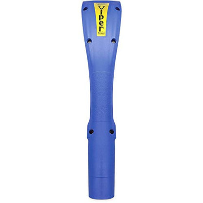 Oneida Air Systems Viper Vacuum Scraper® Ergonomic Textured Grip Wet/Dry Vac Attachment with Reversible Tungsten-Carbide Blade