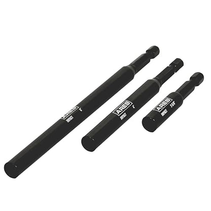 ARES 22030 3-Piece Magnetic Bit Holder Set - size: 3-Piece Magnetic Bit Holder Set
