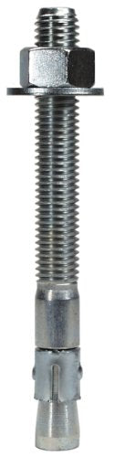 Simpson Strong Tie WA16000 1-Inch by 6-Inch Zinc Plated Steel Wedge-All Anchor with 2-1/4-Inch Thread Length, 5-Pack