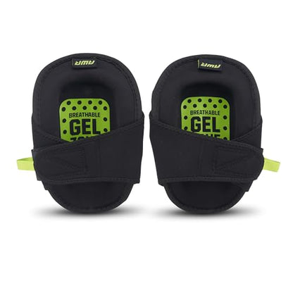 AWP Flat Gel Stabilizer Non-Skid Knee Pads, 1 Pair, Black - style: Gel Stabilizer/Flat