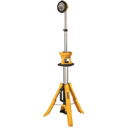 DEWALT 20V MAX LED Work Light with Stand, Tripod Light, 3000 Lumens of Brightness with 3 Modes, Tool Only (DCL079B)