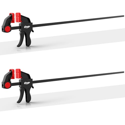 36" Bar Clamps, 2-Pack One-Handed Clamp/Spreader, 170lbs Load Limit