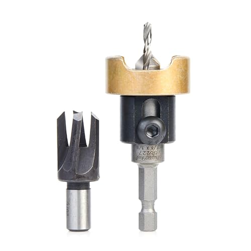 Amana Tool Woodworking Countersink Set, AMS-307, 2-Piece - style: AMS-307, 2-Pc
