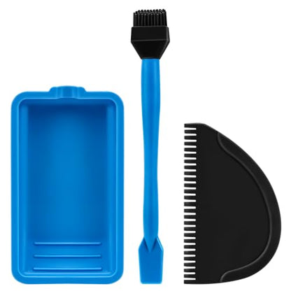 Wood Glue Applicator Kit, Silicone Glue Brush, Glue Tray & Glue Spreader