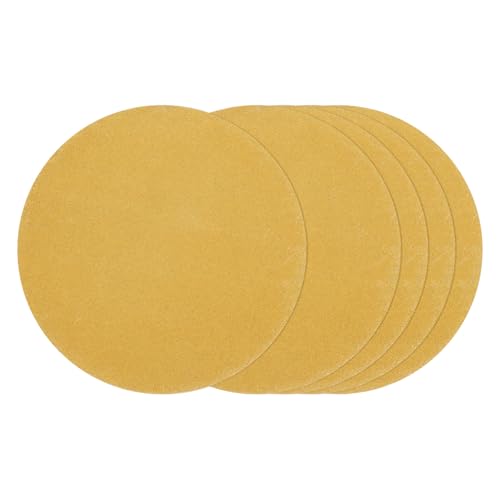 25Pcs Sanding Discs 3In 320Grit Hook and Loop Sandpapers Yellow - color: Yellow, size: 3 Inch(320 Grit)