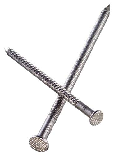 Simpson Strong-Tie S16HPTD1 Preservative-Treated Wood Decking Nail, Ring Shank — 3-1/2 in. x .162 in. Type 304 (1 lb.)