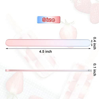 30 Pcs Reusable Acrylic Cakesicle Sticks, 4.5 Inches, Rainbow - color: Rainbow, size: 4.5inch