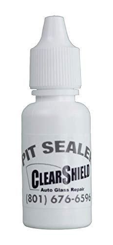 Clearshield Windshield Repair Resin - Auto Glass Scratch Repair - 2 Pack 15 ml Pit Sealer - size: 2 Pack