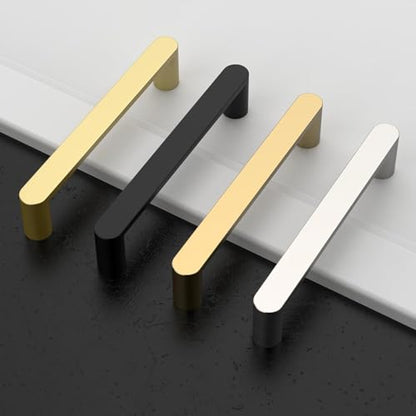Amerdeco 10 Pack ZH0005BSN Brushed Satin Nickel Cabinet Pulls 6.3" - color: Brushed Satin Nickel, size: 6.3" hole center