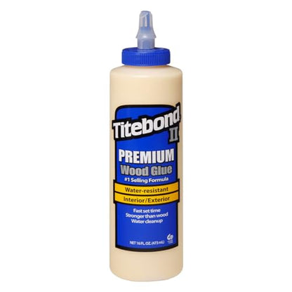 Titebond II Premuim Cream Wood Glue 16 oz. - size: 16 fl oz