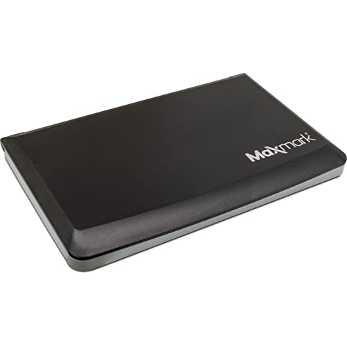 MaxMark Large Premium Brown Ink Stamp Pad - 3.5" x 6.25" - Quality Felt Pad - color: Brown, size: 3.5" x 6.25"