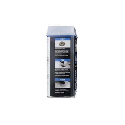 Evercoat Body Shop 105006 Pro-Grade Fiberglass Resin for Repairing and Rebuilding Panels & Holes in Fiberglass, Metal, Wood & More, Easy Mix Hardener Included 128 Fl Oz. - size: 128 Fl Oz.