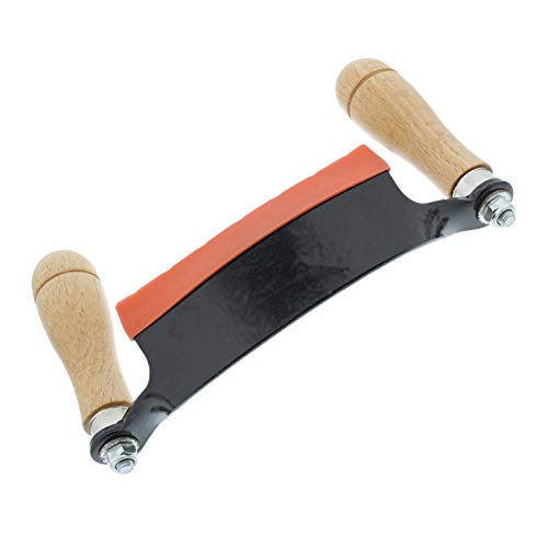 Draw Knife 5" Curved Draw Shave Woodworking Tool (Curved-5 inches) - size: 5"