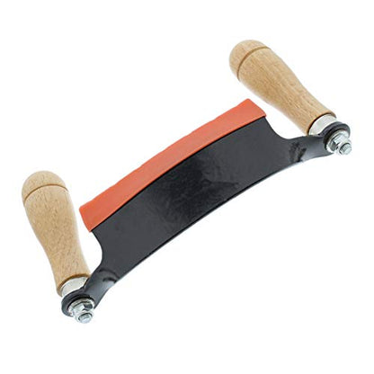 Draw Knife 5" Curved Draw Shave Woodworking Tool (Curved-5 inches) - size: 5"