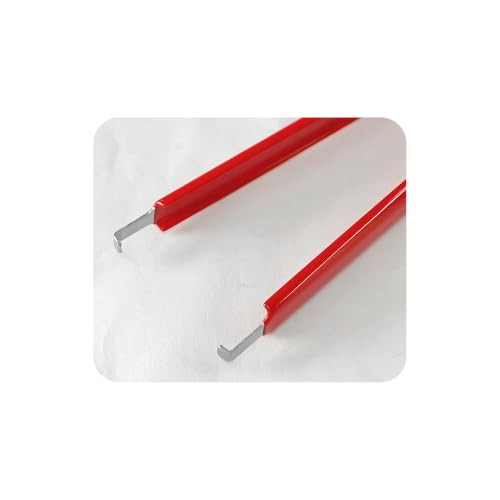 2Pcs 4.13 Inch PLCC PCB IC Chip Puller Extractor Tool(Red) - color: Red
