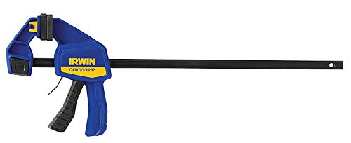 IRWIN QUICK-GRIP One-Handed Bar Clamp, Medium-Duty, 18", 3 Pack, 1964719