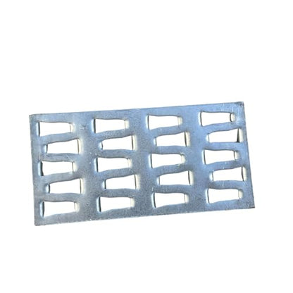 Sandbaggy Steel Mending Plate for Wood (Hot Dipped Galvanized) - Wood Connectors, Reinforcement, Fasteners (2" x 4", 500, Count) - size: 2" x 4"