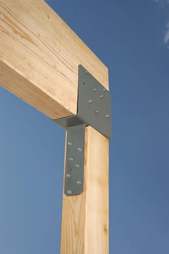 Simpson Strong-Tie ECC46 - ECC End Column Cap for 4X Beam & 6X Post - Heavy-Duty Framing Bracket for Structural Support in Home Improvement Projects (Pack of 4)
