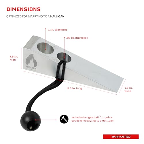 Revolution Fire - Firefighter Wedge - Durable Aluminum Wedge