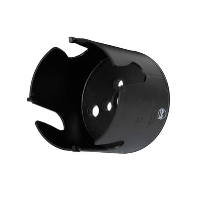 Malco HSC3000 3" (76 mm) Malco Carbide-Tipped Hole Saw for Stucco, Cement Board, Siding & Nail-Embedded Wood – Heavy-Duty Thick Wall Steel Body