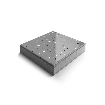 Epoxy Floor Kit for Concrete, 300-400 ft², Medium Gray with Domino Flake - size: 300-400 ft², style: Medium Gray with Domino Flake