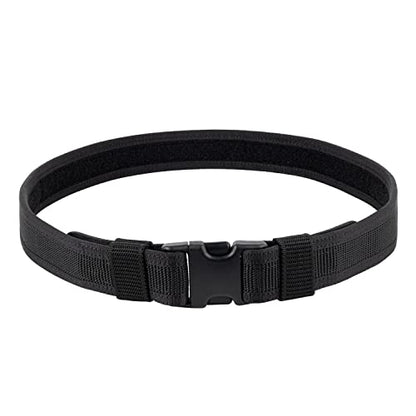Utility Tool Pouch Belt Security EMS EMT Men Women 1.5" Work Duty Belt for Airsoft Paintball Tactical Gear Holster - size: XX-Large