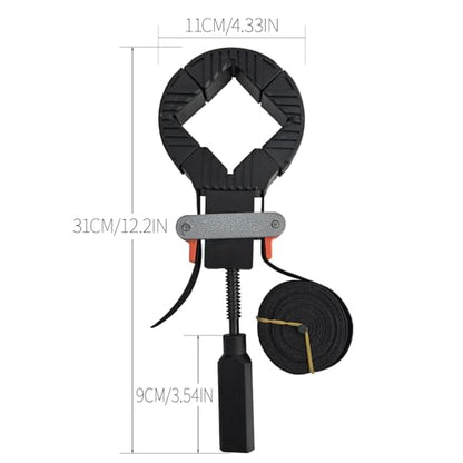 Band Clamps, Frame Quick Release Strap Clamps with 4 Corner Claws, Picture Frame Clamps for Woodworking