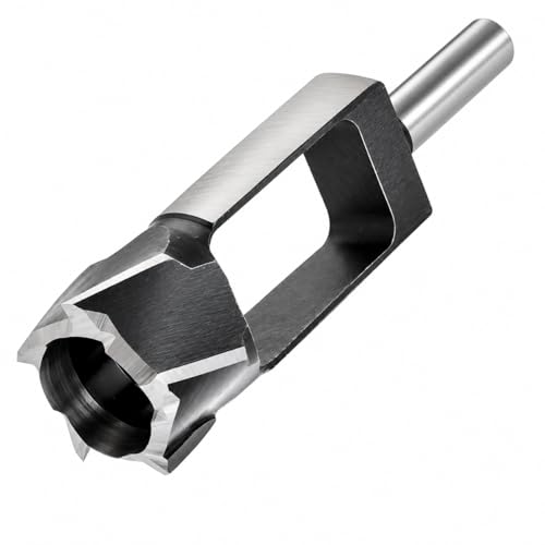 Wood Tenon Dowel Plug Cutter 1-1/2 Inch Tenon Cutter Plug Maker Woodworking Drill Bit - size: 1-1/2"