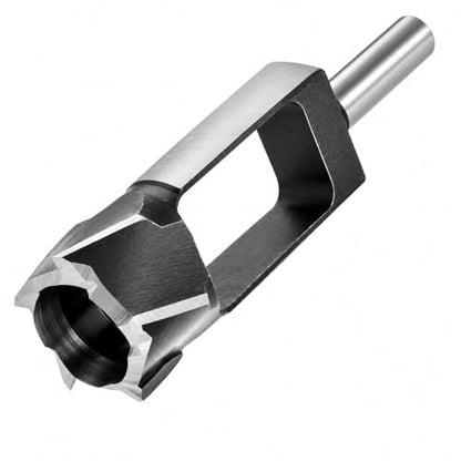Wood Tenon Dowel Plug Cutter 1-1/2 Inch Tenon Cutter Plug Maker Woodworking Drill Bit - size: 1-1/2"