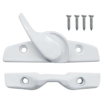 Zinc Sash Lock and Keeper fit for Andersen Sash Lock & Keeper 1968 to Present (White) - color: White