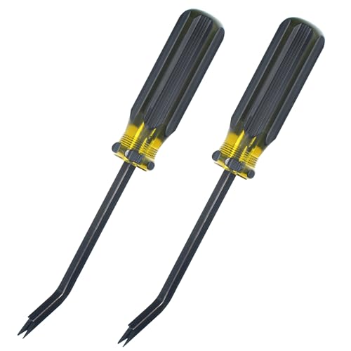 Heavy Duty Staple Remover with Double Pronged Head, 2 Pack