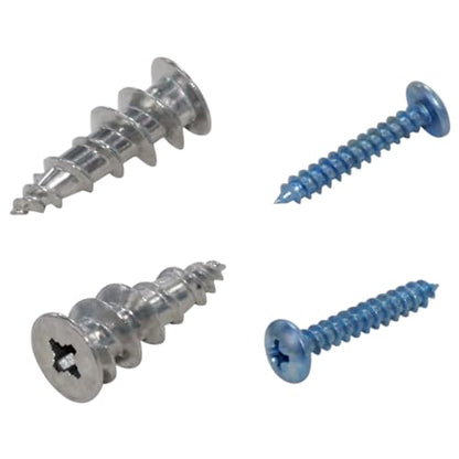 #8 Self Drilling Hollow Metal Stud Wall Anchors with Screw Kit for Drywall