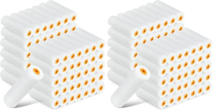 Nuogo 120 Pcs 4 Inch Foam Paint Roller Refills Mini High Density Roller - size: 4 Inch (Pack of 2)