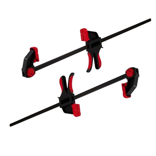 36-inches Bar Clamps for Woodworking 2-Pack, Quick-Release Wood Clamps,150LB Load Limit, for DIY Projects & Cabinet Installation - size: 36 In