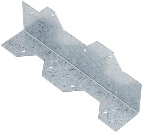 Simpson Strong-Tie L70Z 7 in. 16-Gauge ZMAX Galvanized Reinforcing L Angle (Pack of 50) - size: 7"